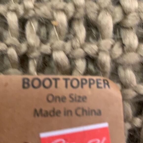 NWT LEGALE BOOTS TOPPERS 2 PIECES‎ ONE SIZE - Picture 4 of 7